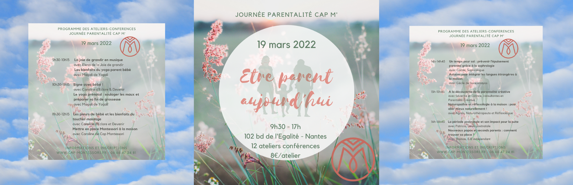 You are currently viewing –> Journée parentalité chez Cap Montessori pour fêter le printemps !
